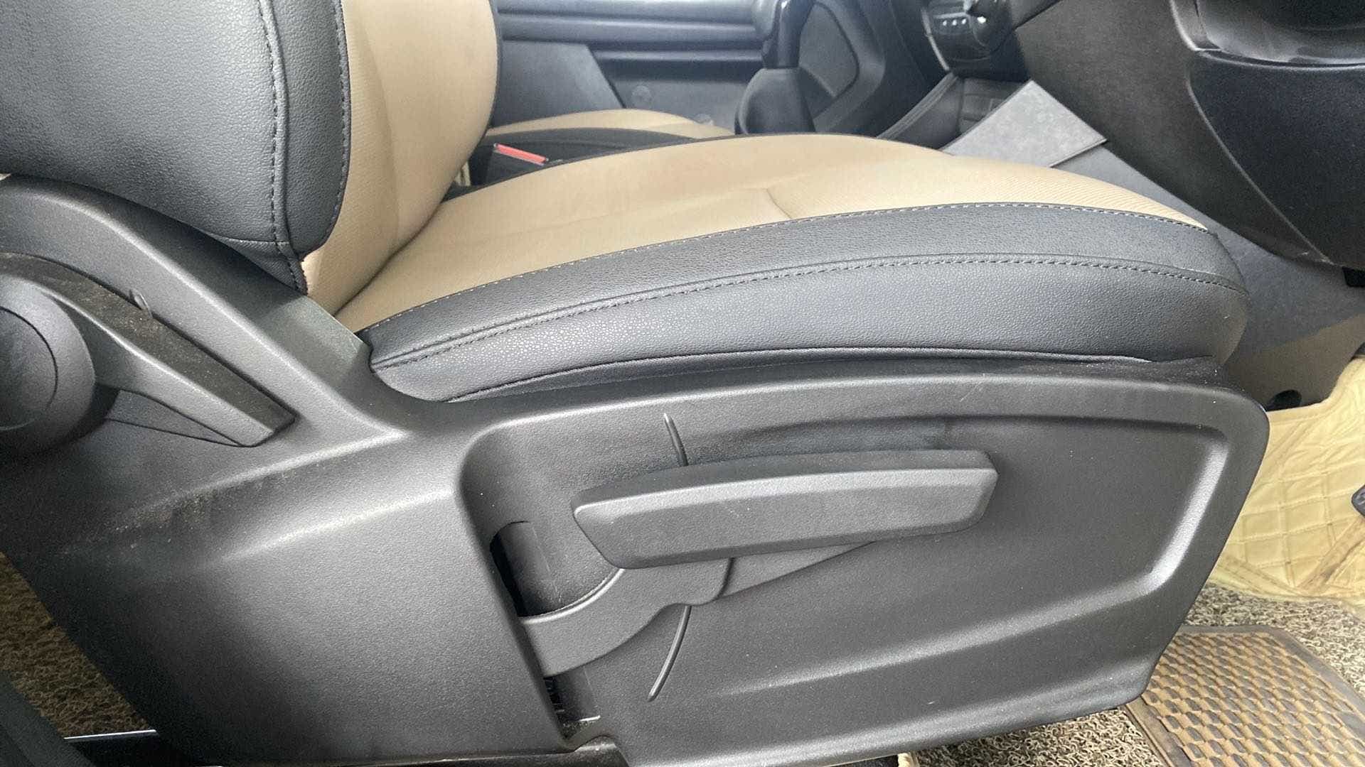 Front seat side adjustment lever of a Tata Punch