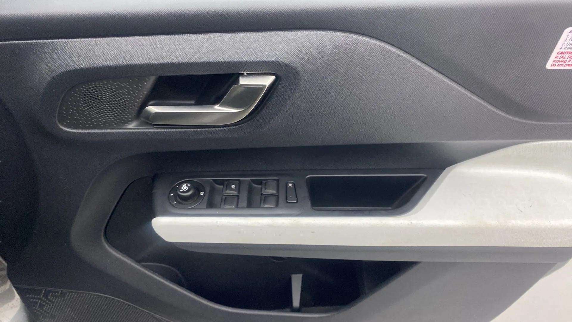 Driver side door panel of a Tata Punch