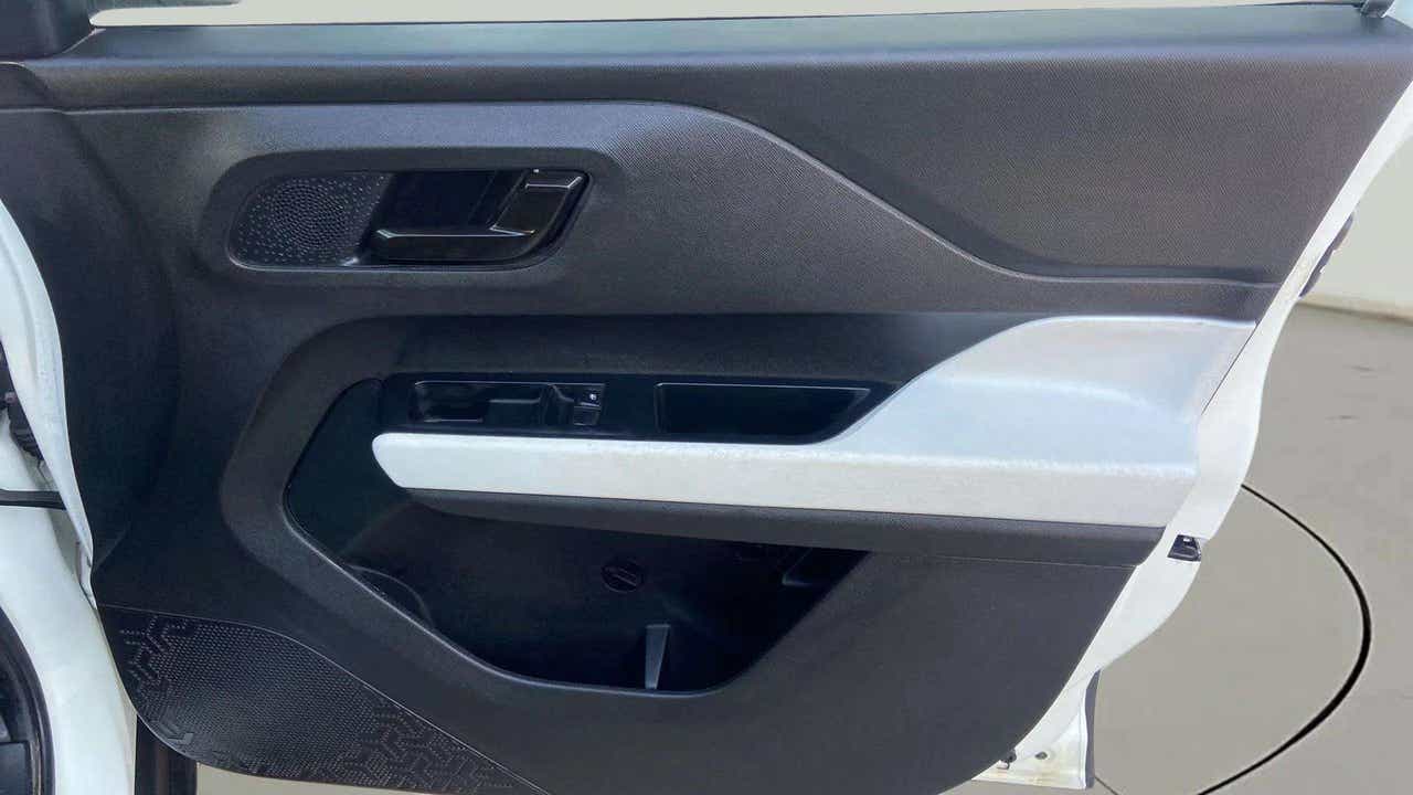 Interior door panel of a Tata Punch