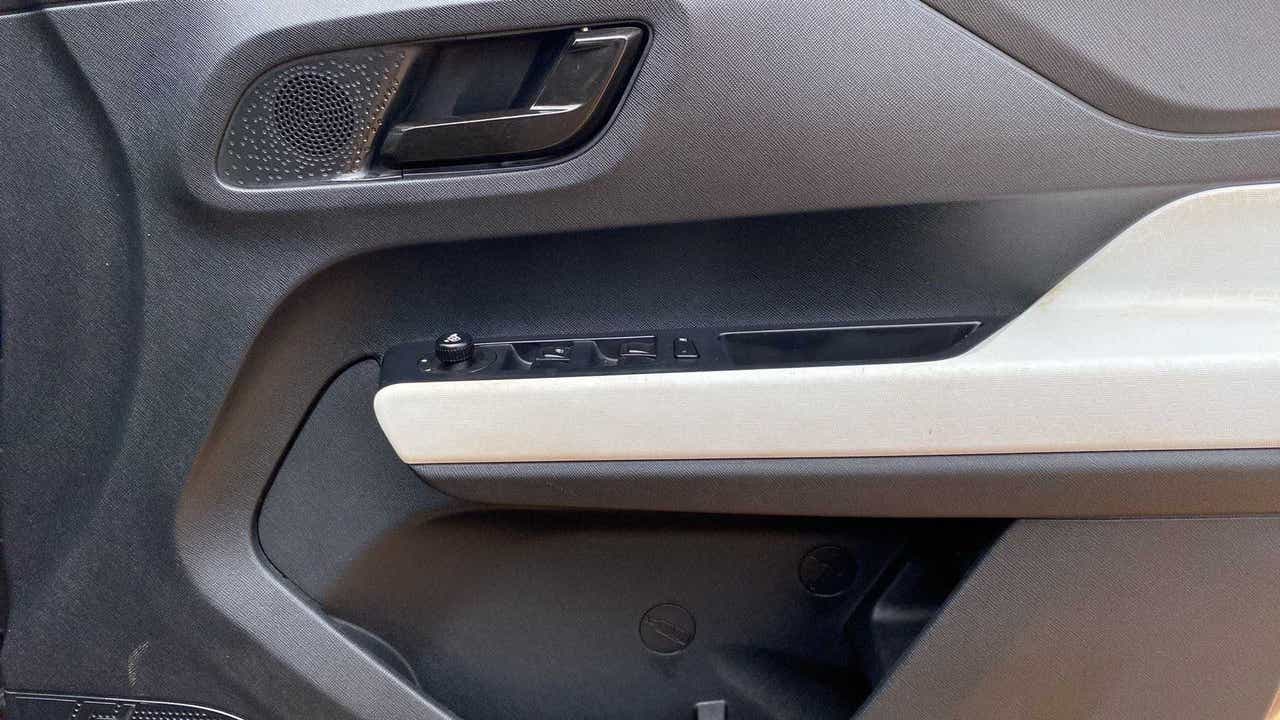 Driver side door panel of a Tata Punch