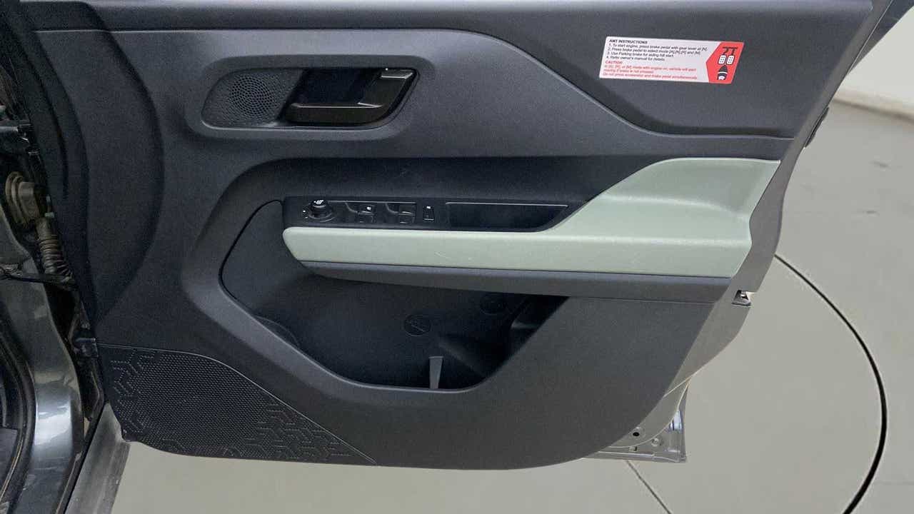 Driver side door panel of a Tata Punch