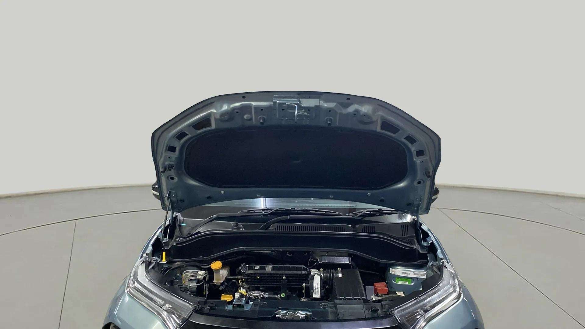 Engine bay view of a Tata Punch