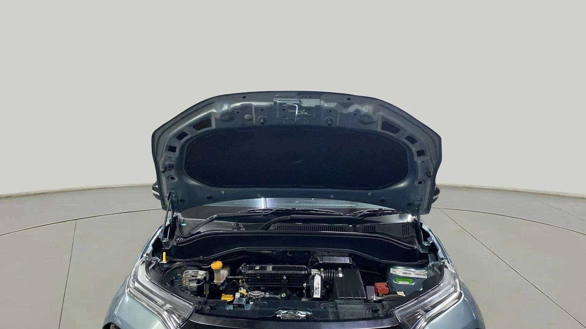 Engine bay view of a Tata Punch