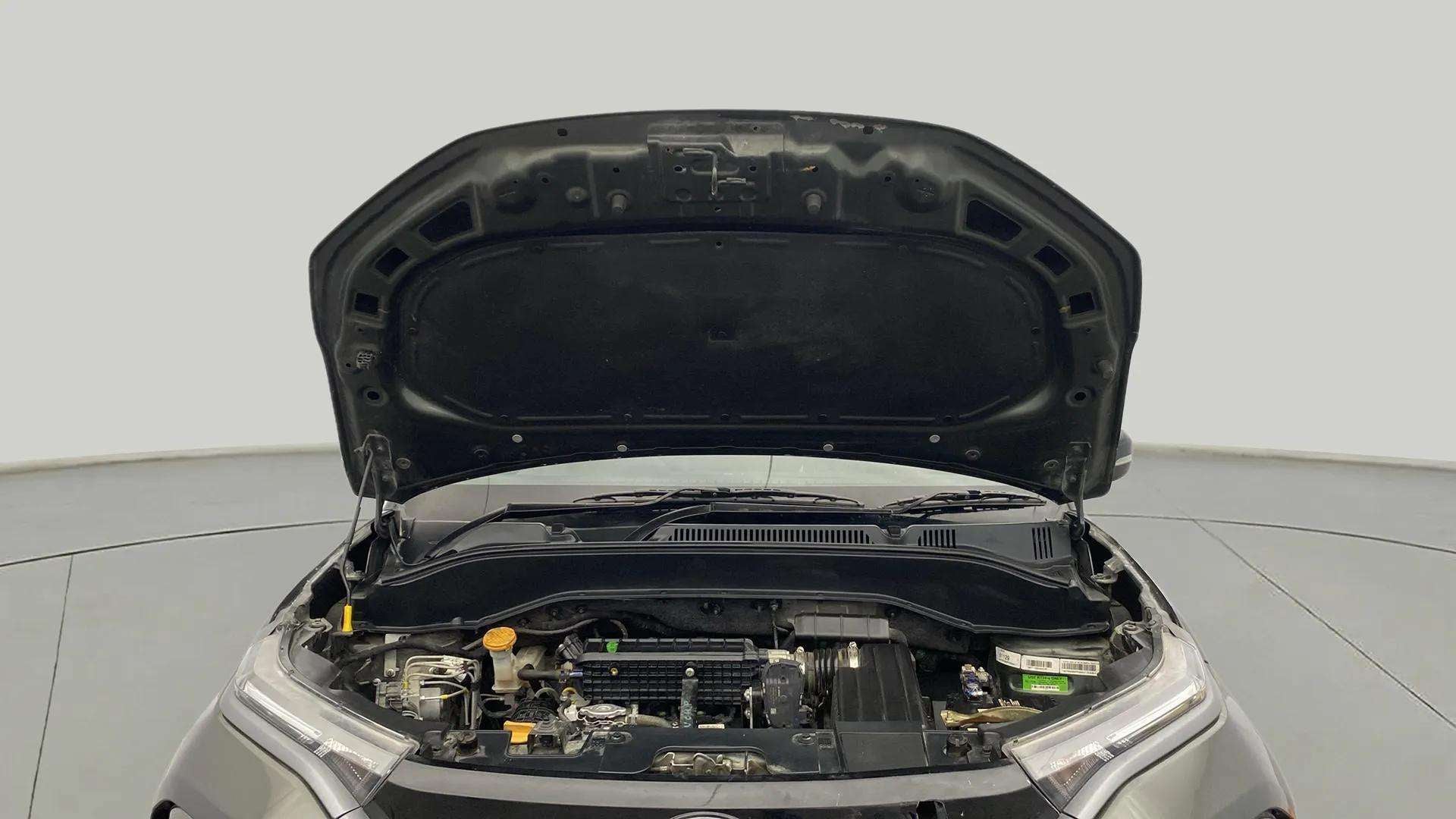 Engine bay view of a Tata Punch