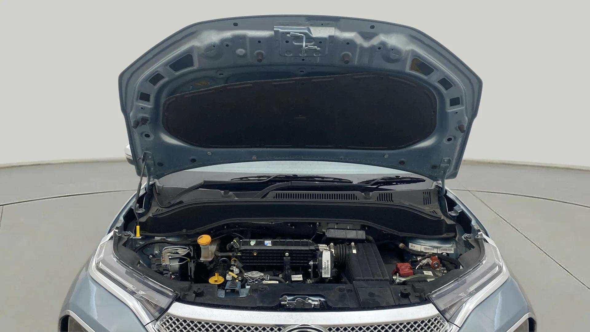 Engine bay of a Tata Punch