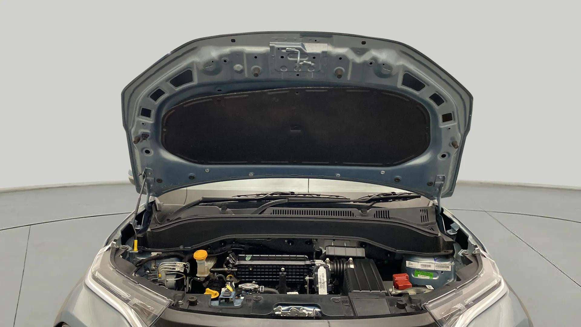 Engine bay of a Tata Punch