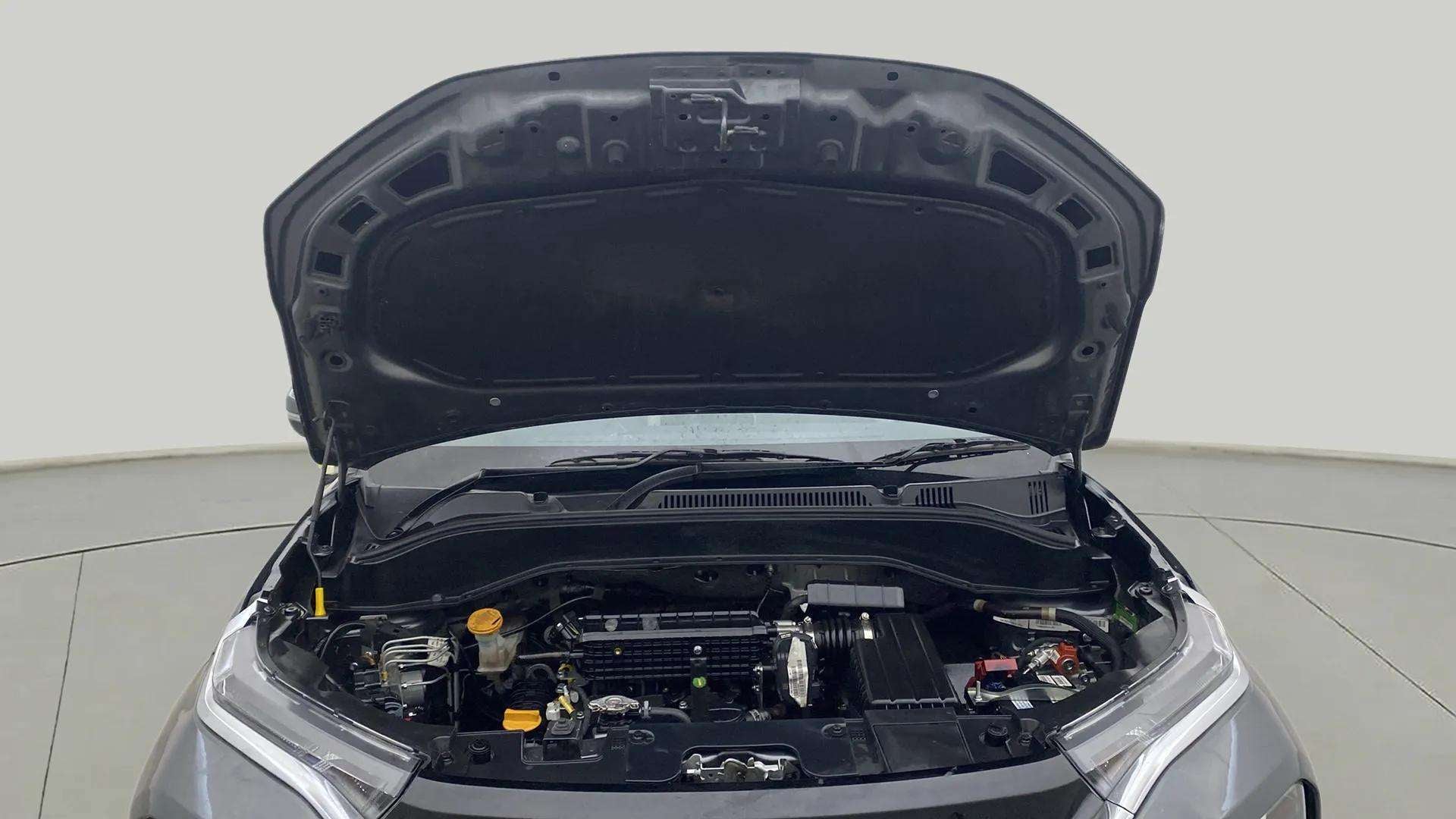 Engine bay view of a Tata Punch