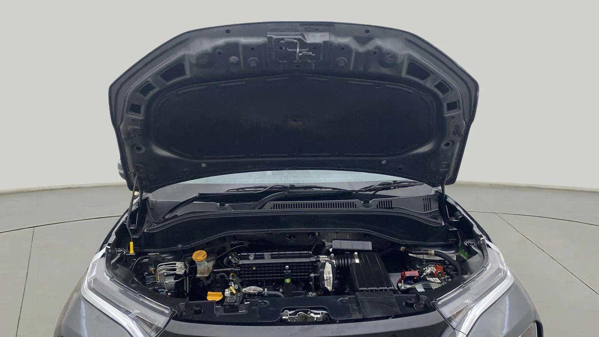 Engine bay view of a Tata Punch