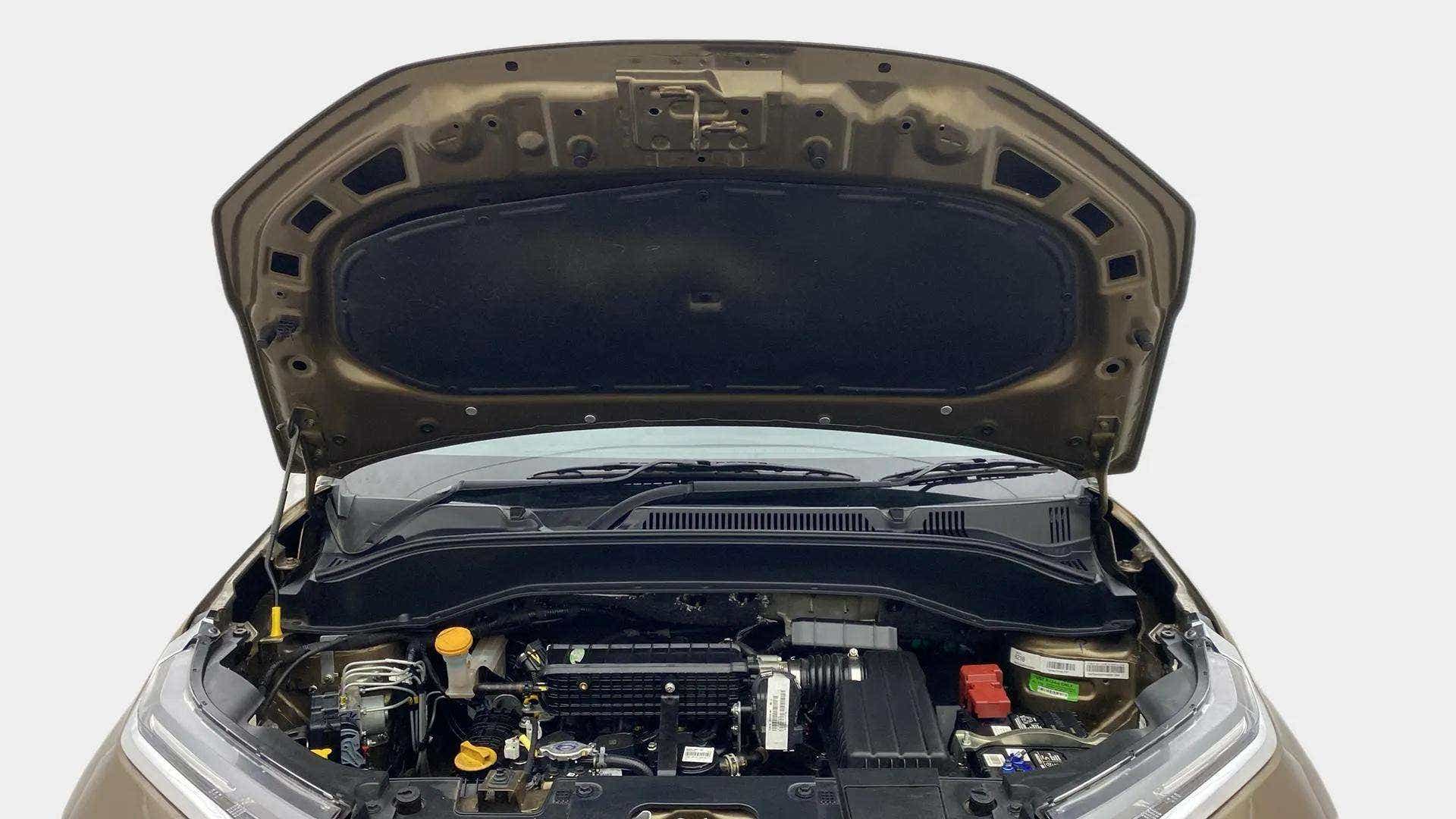 Engine bay of a Tata Punch