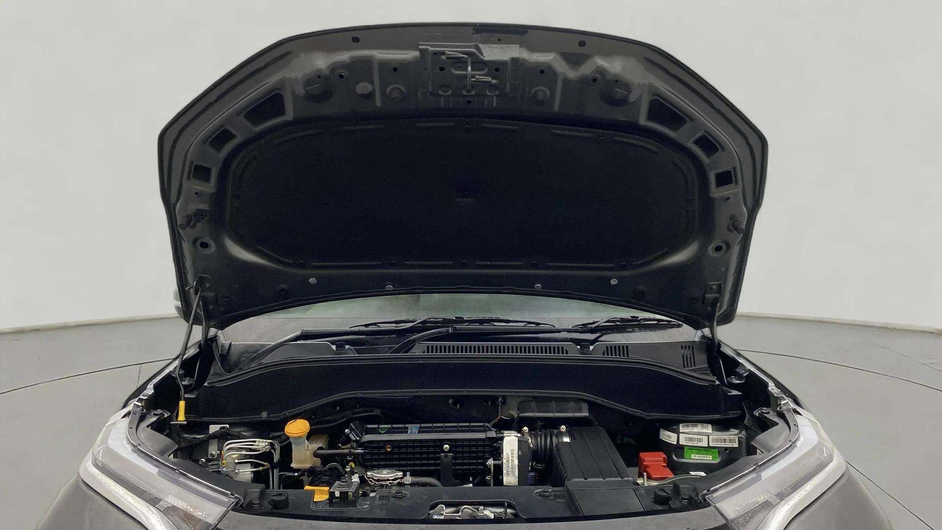 Engine bay view of a Tata Punch