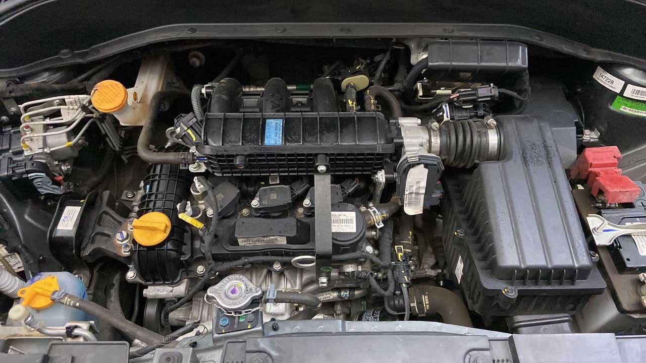 Engine bay of a Tata Punch