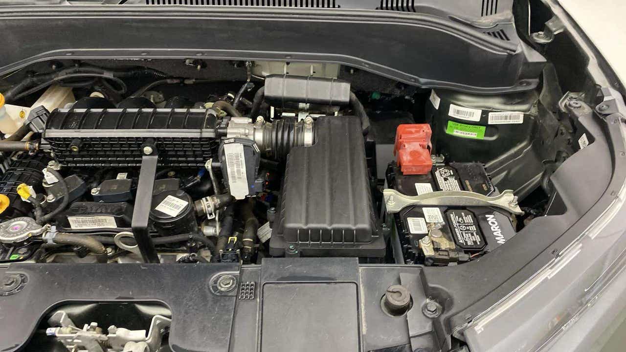 Engine bay of a Tata Punch