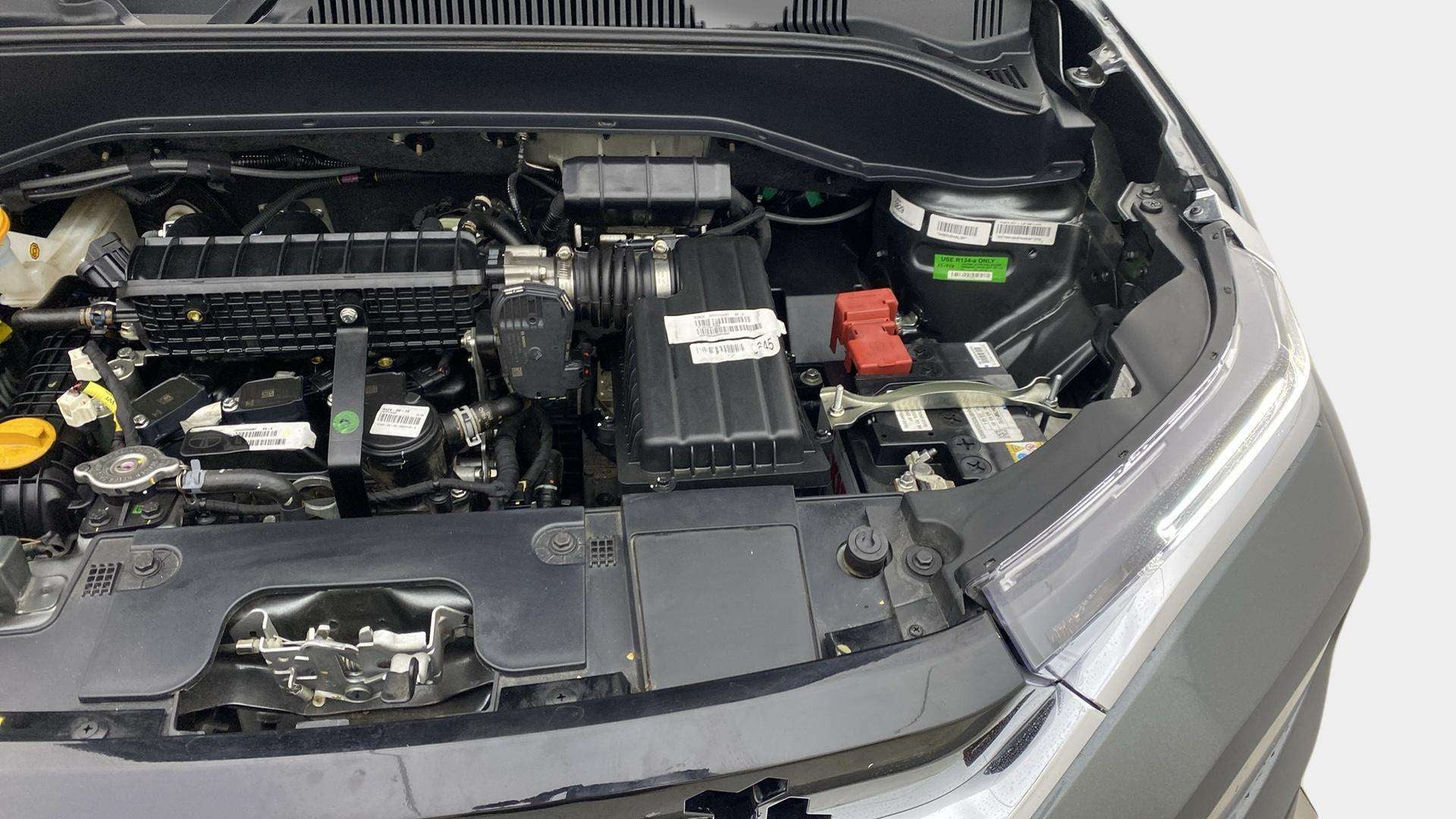 Engine bay view of a Tata Punch