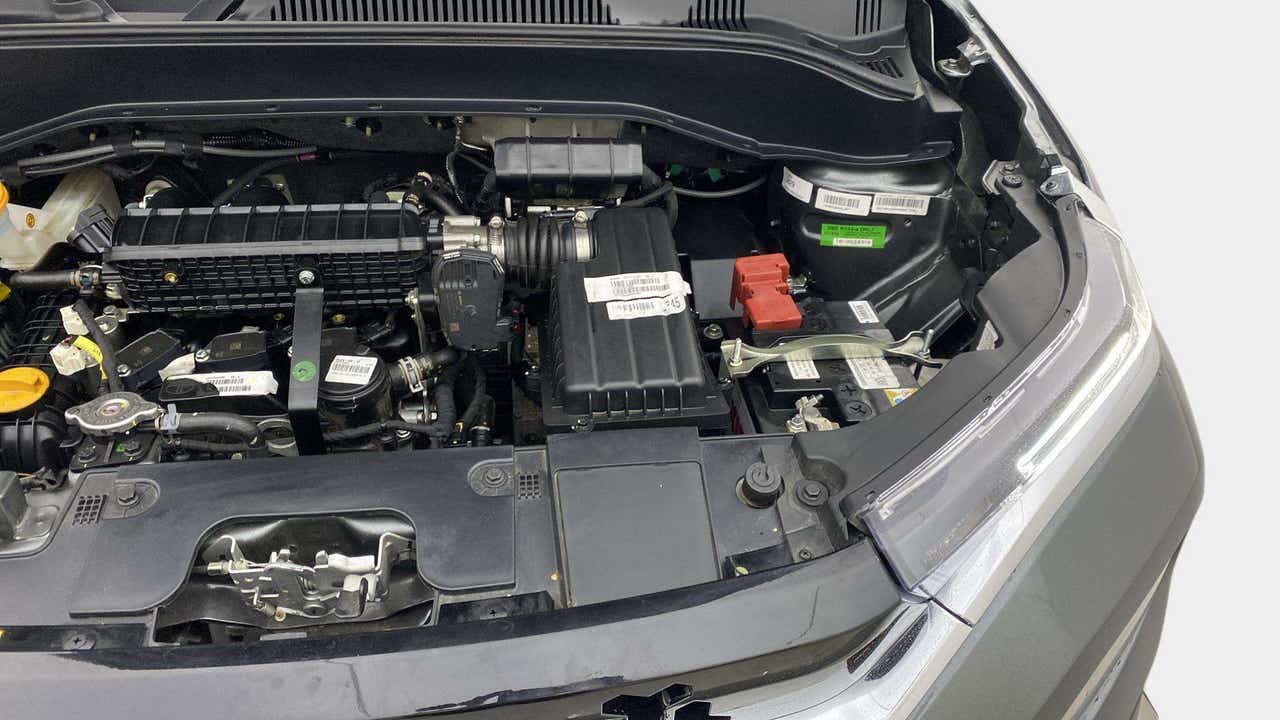 Engine bay view of a Tata Punch