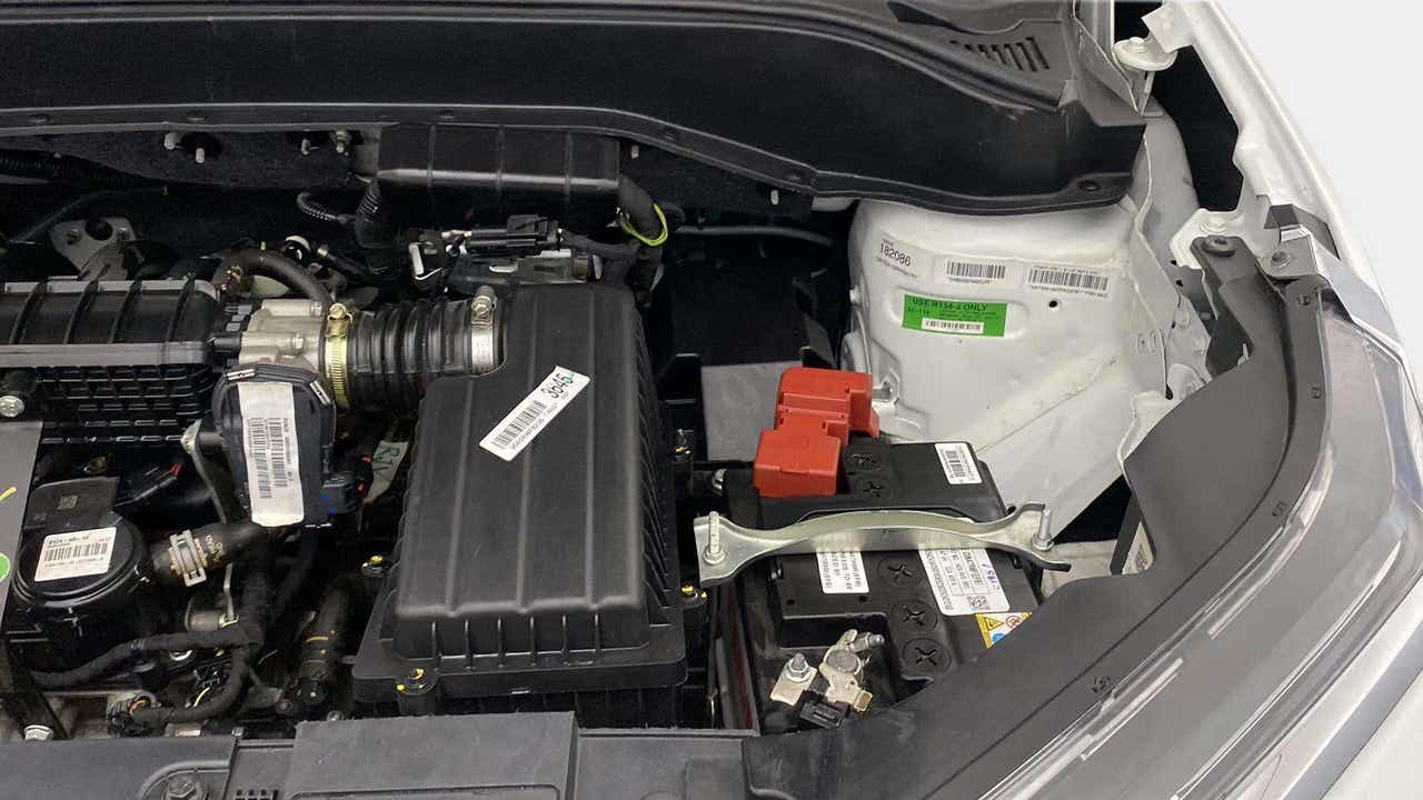 Engine compartment of a Tata Punch