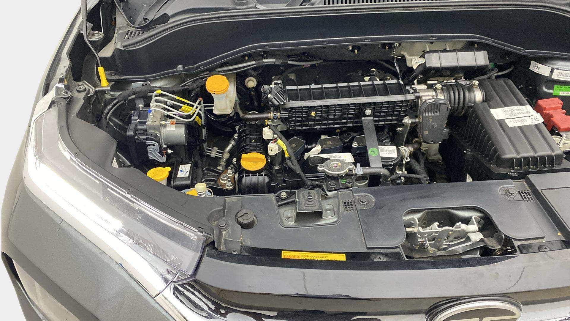 Engine bay of a Tata Punch