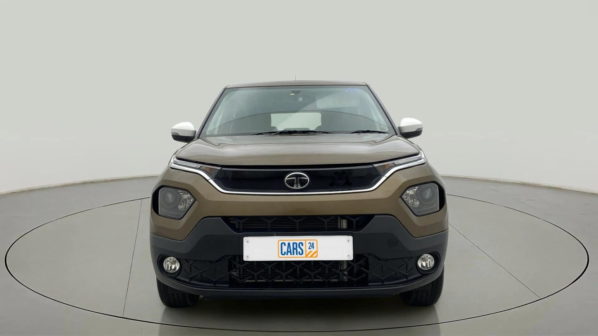 Front view of a Meteor Bronze Tata Punch