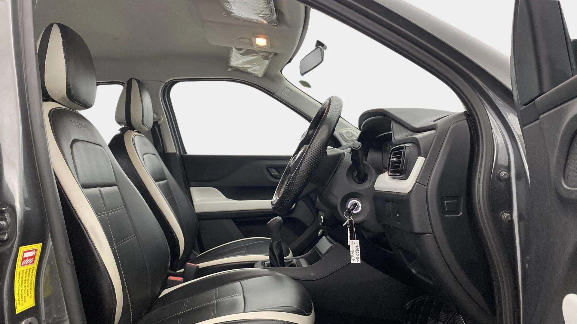 Front interior view of a Tata Punch