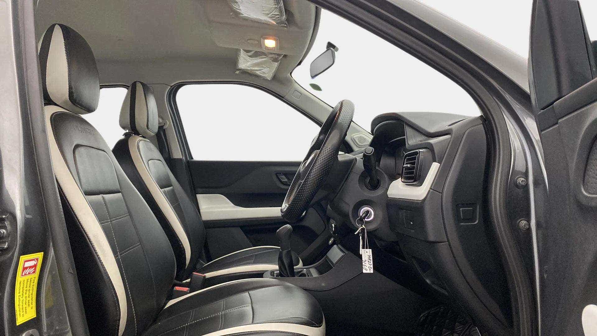 Front interior view of a Tata Punch