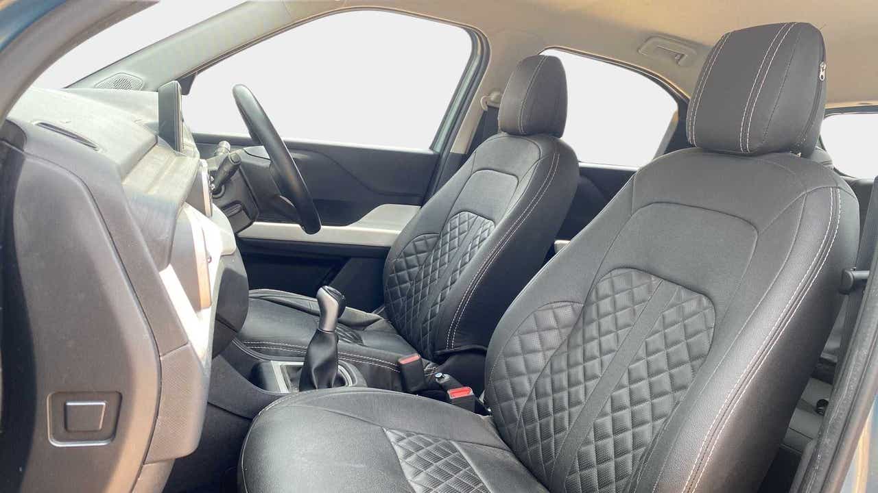 Front seat and dashboard view of a Tata Punch