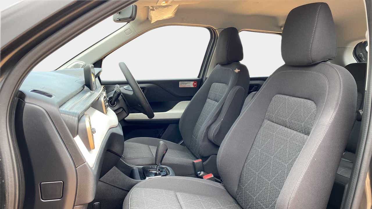 Front interior view of a Tata Punch