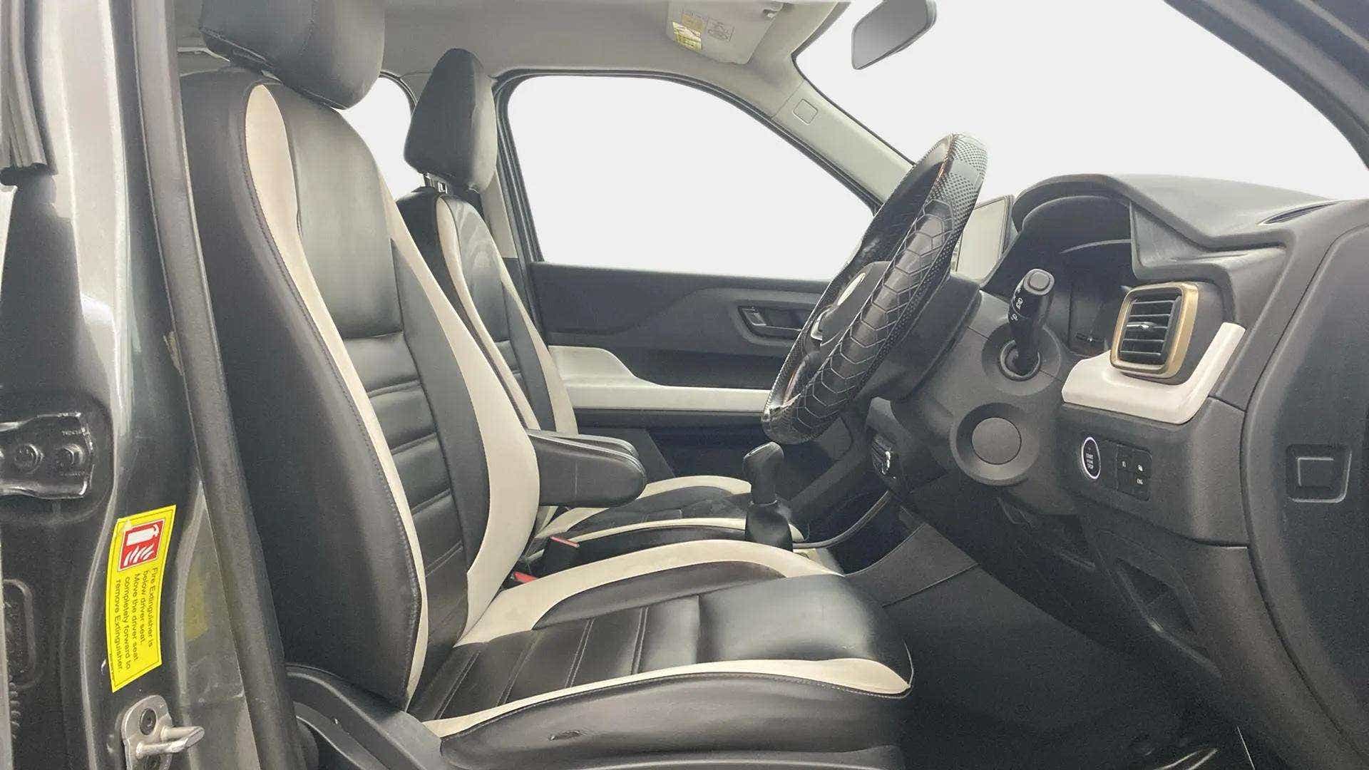 Front interior view of a Tata Punch