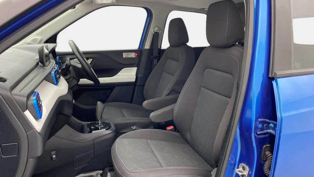 Front interior view of a Tata Punch