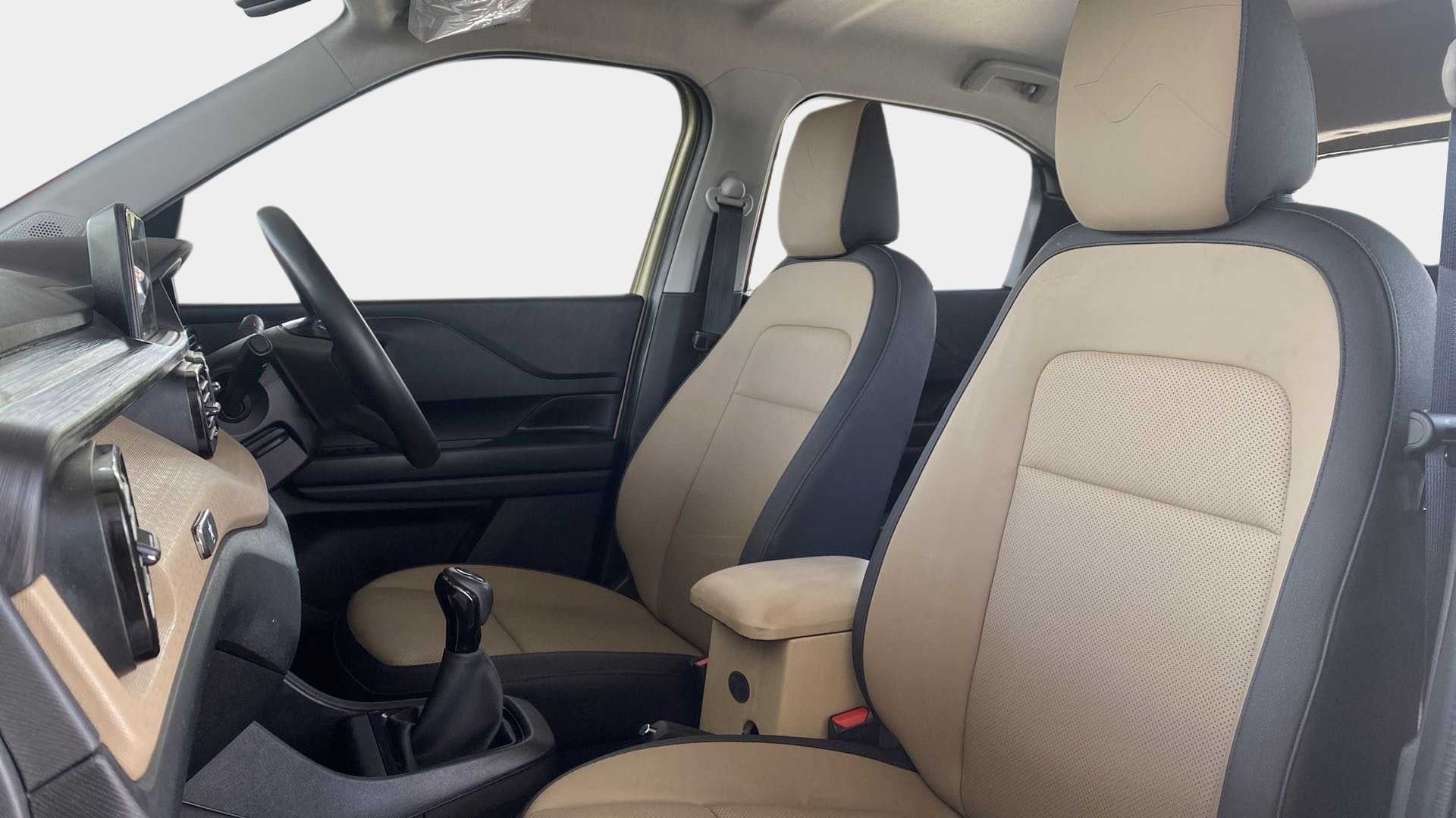 Front interior view of a Tata Punch