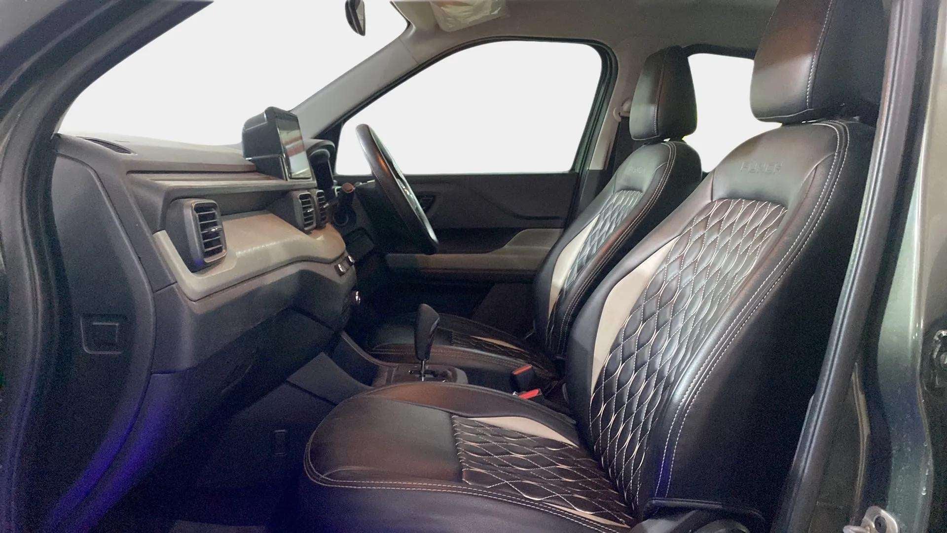 Front interior view of a Tata Punch