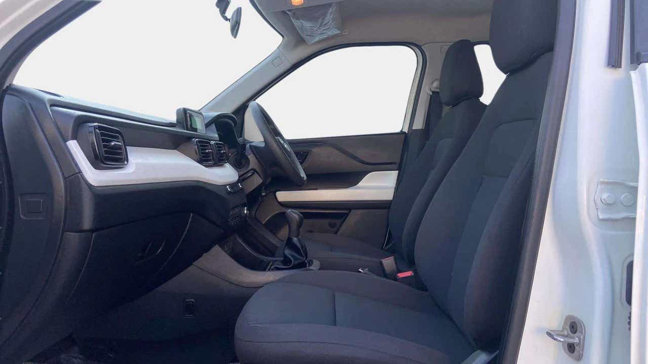 Interior front seats and dashboard of a Tata Punch