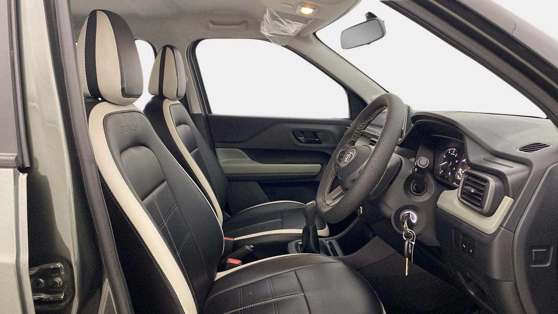 Front interior view of a Tata Punch