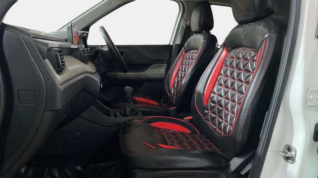 Interior front seats and dashboard of a Tata Punch