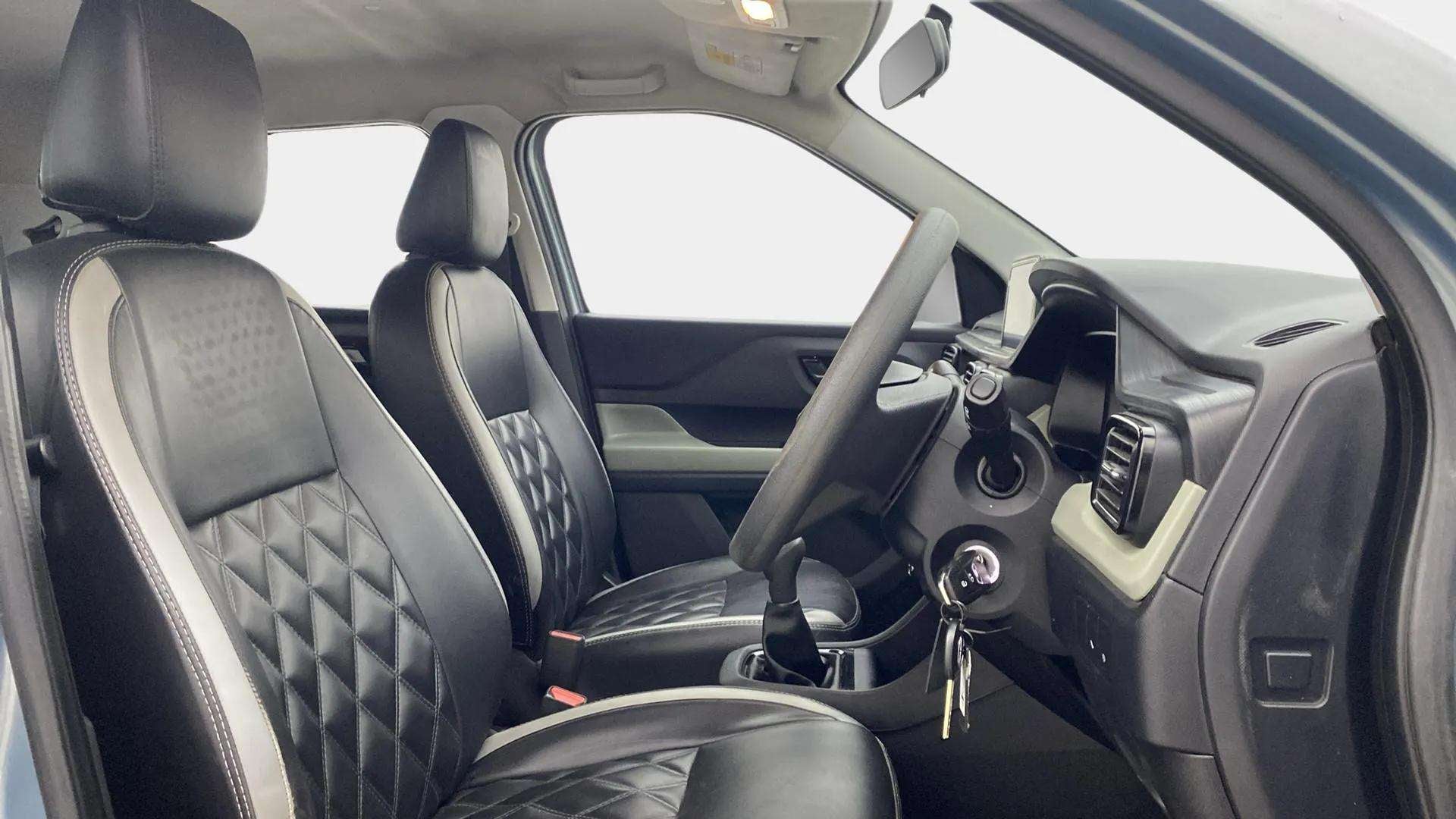 Front interior view of a Tata Punch