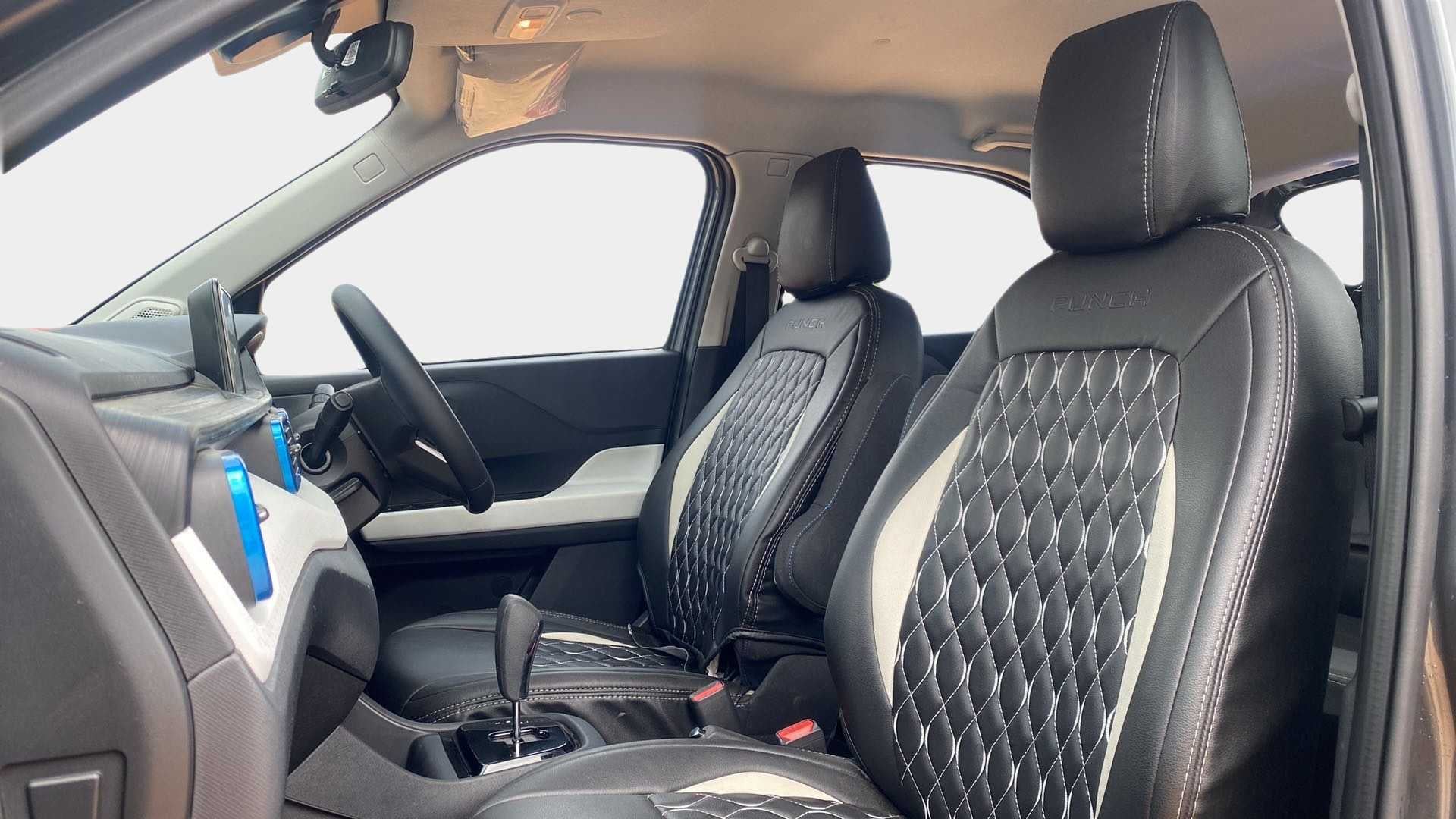 Front interior view of a Tata Punch