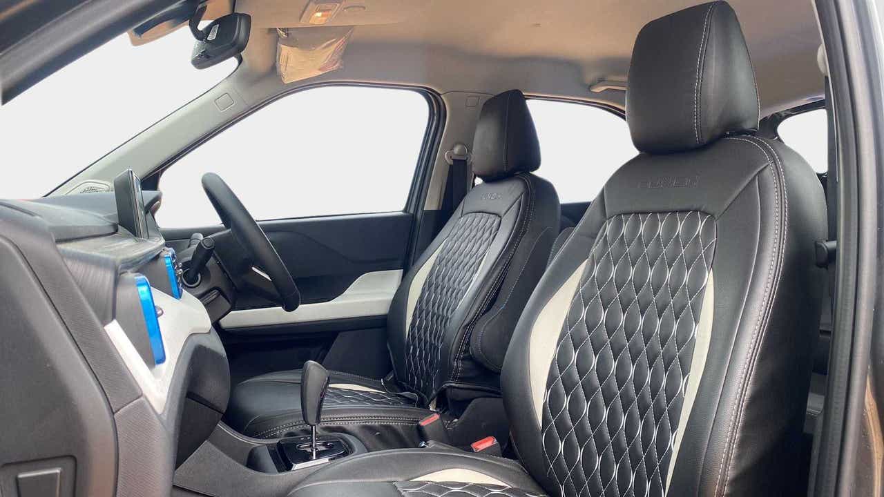 Front interior view of a Tata Punch