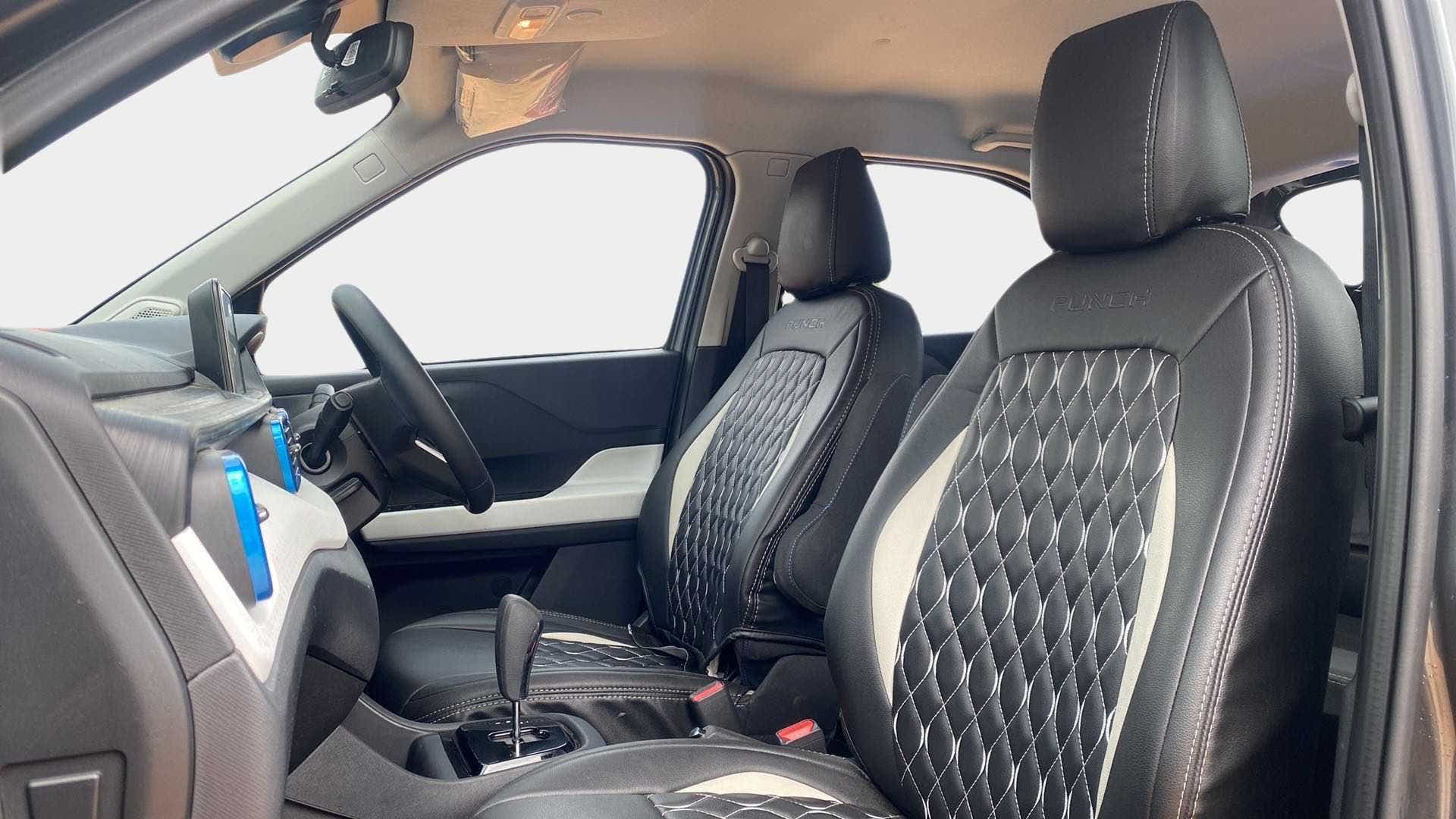 Front interior view of a Tata Punch