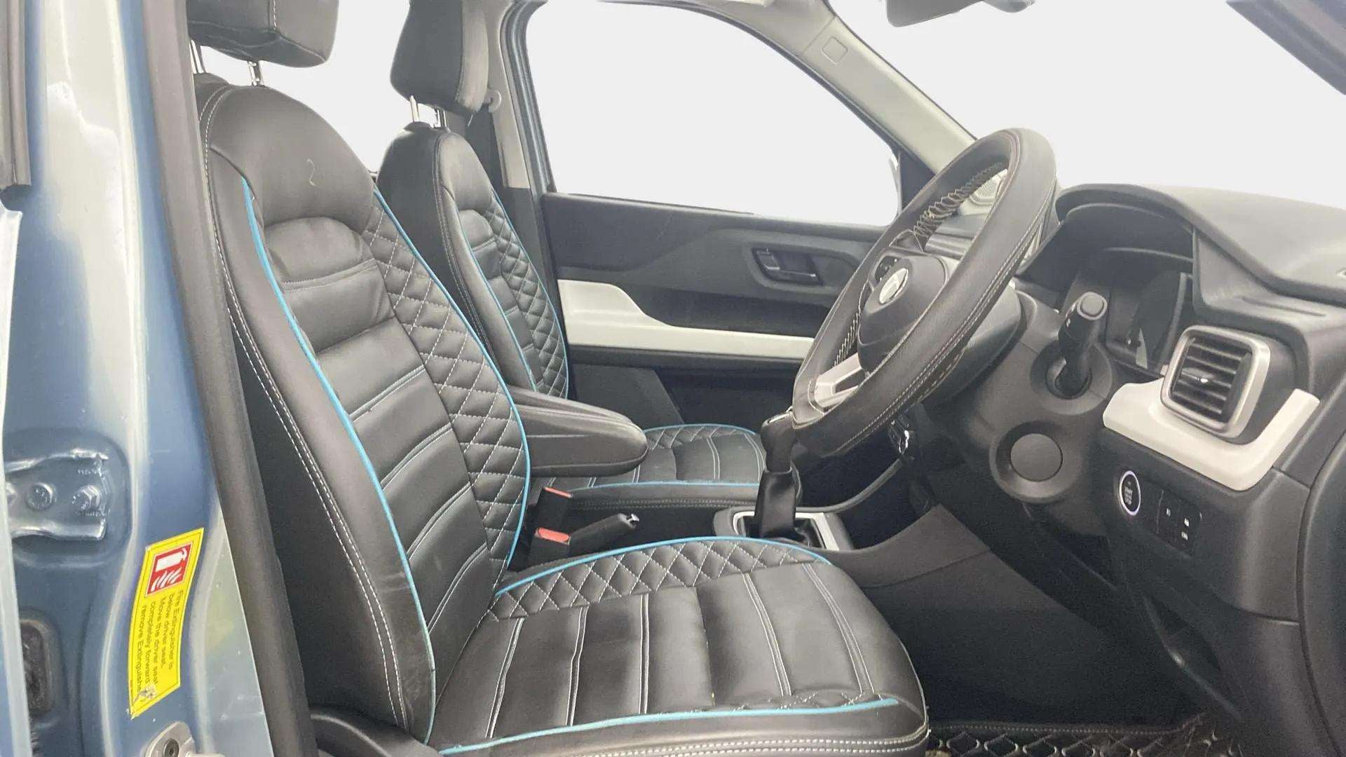 Interior view of a Tata Punch