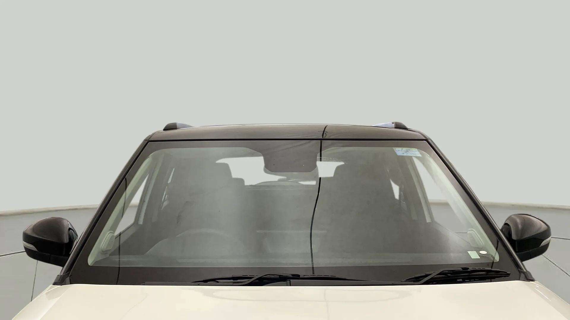 Front windshield view of a Tata Punch