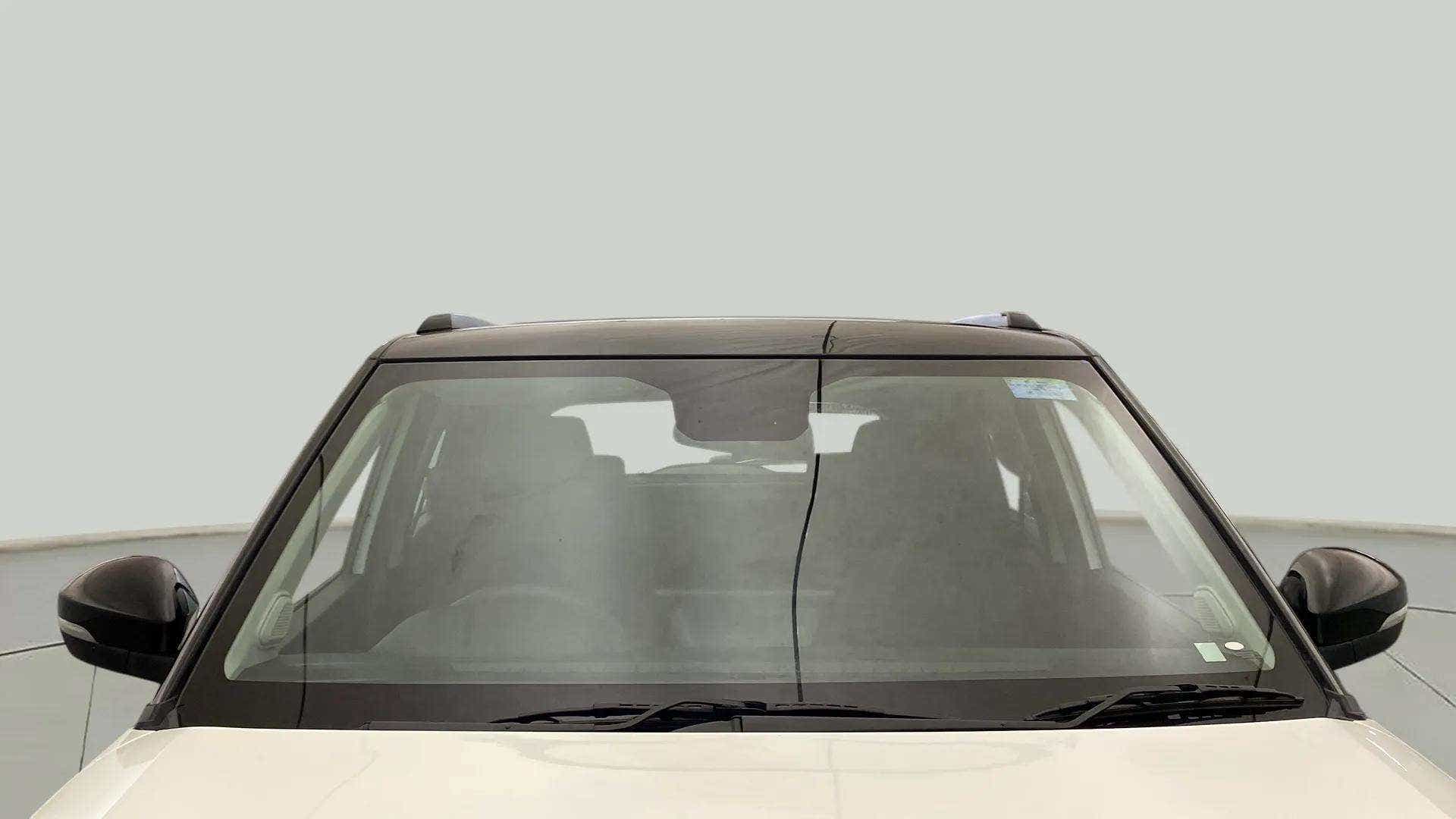 Front windshield view of a Tata Punch