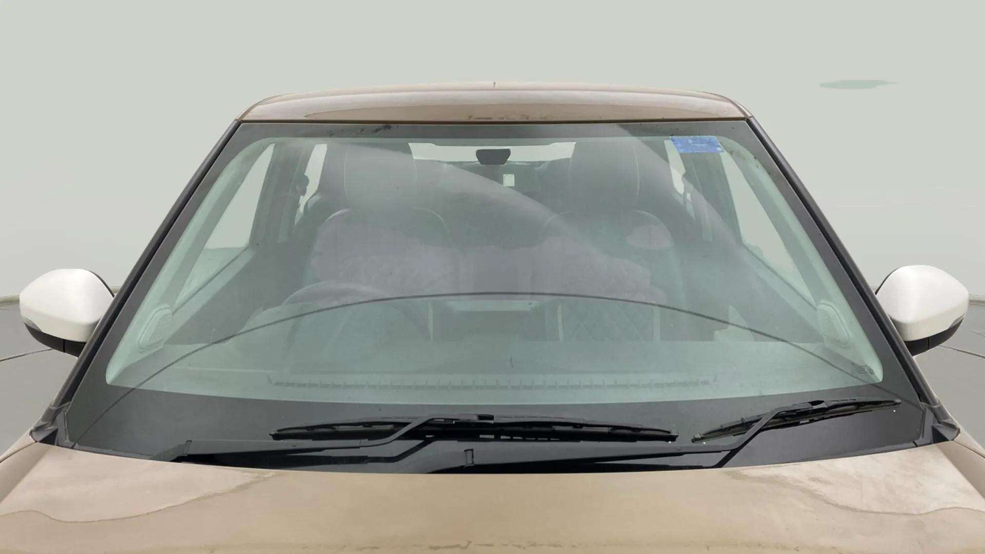 Front windshield view of a Tata Punch