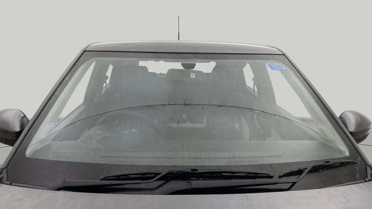 Front windshield view of a Tata Punch