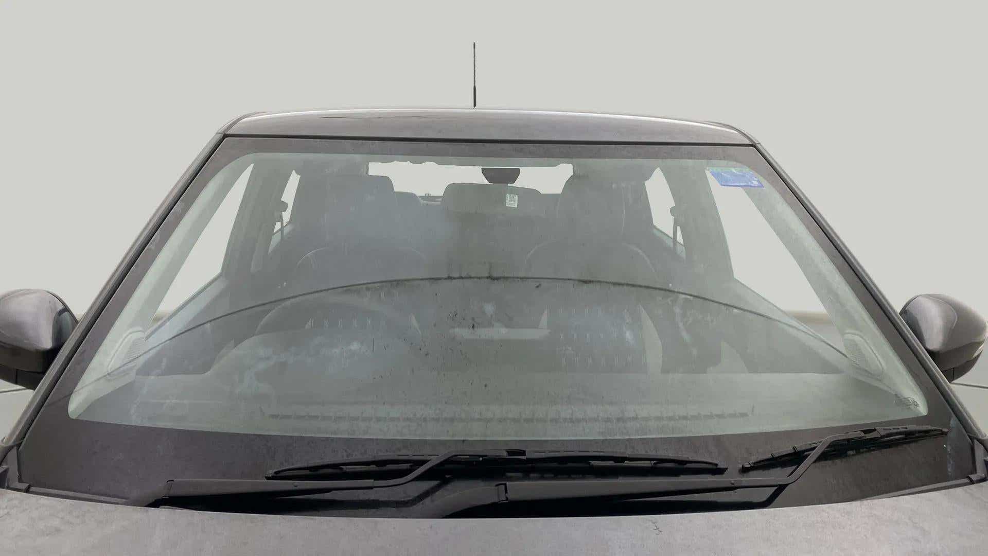 Front windshield view of a Tata Punch