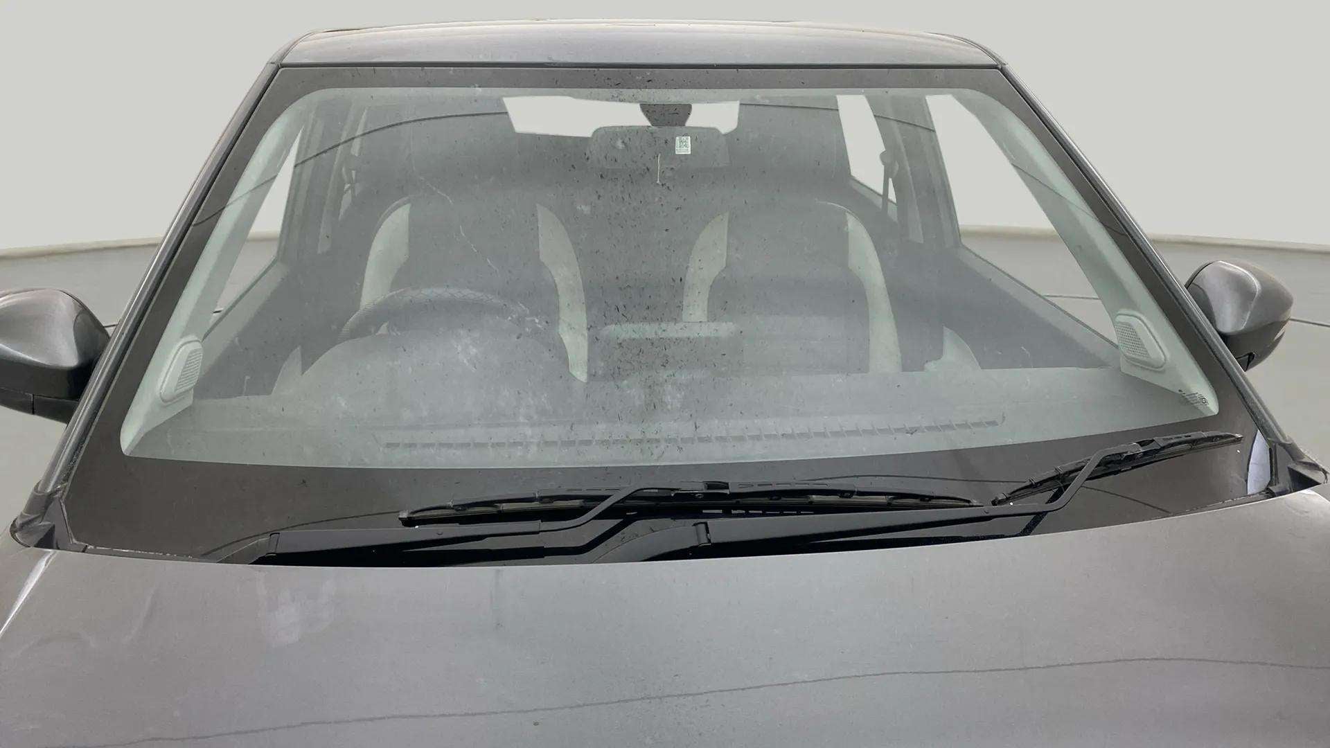 Front windshield view of a Tata Punch
