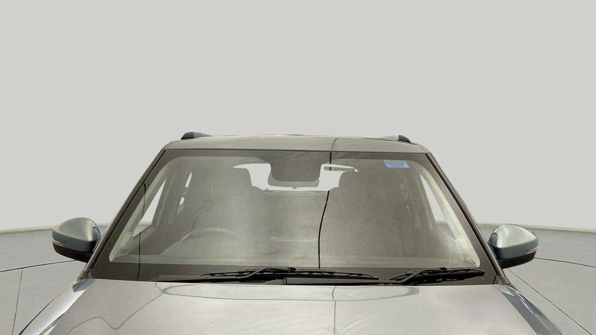 Front windshield view of a Tata Punch