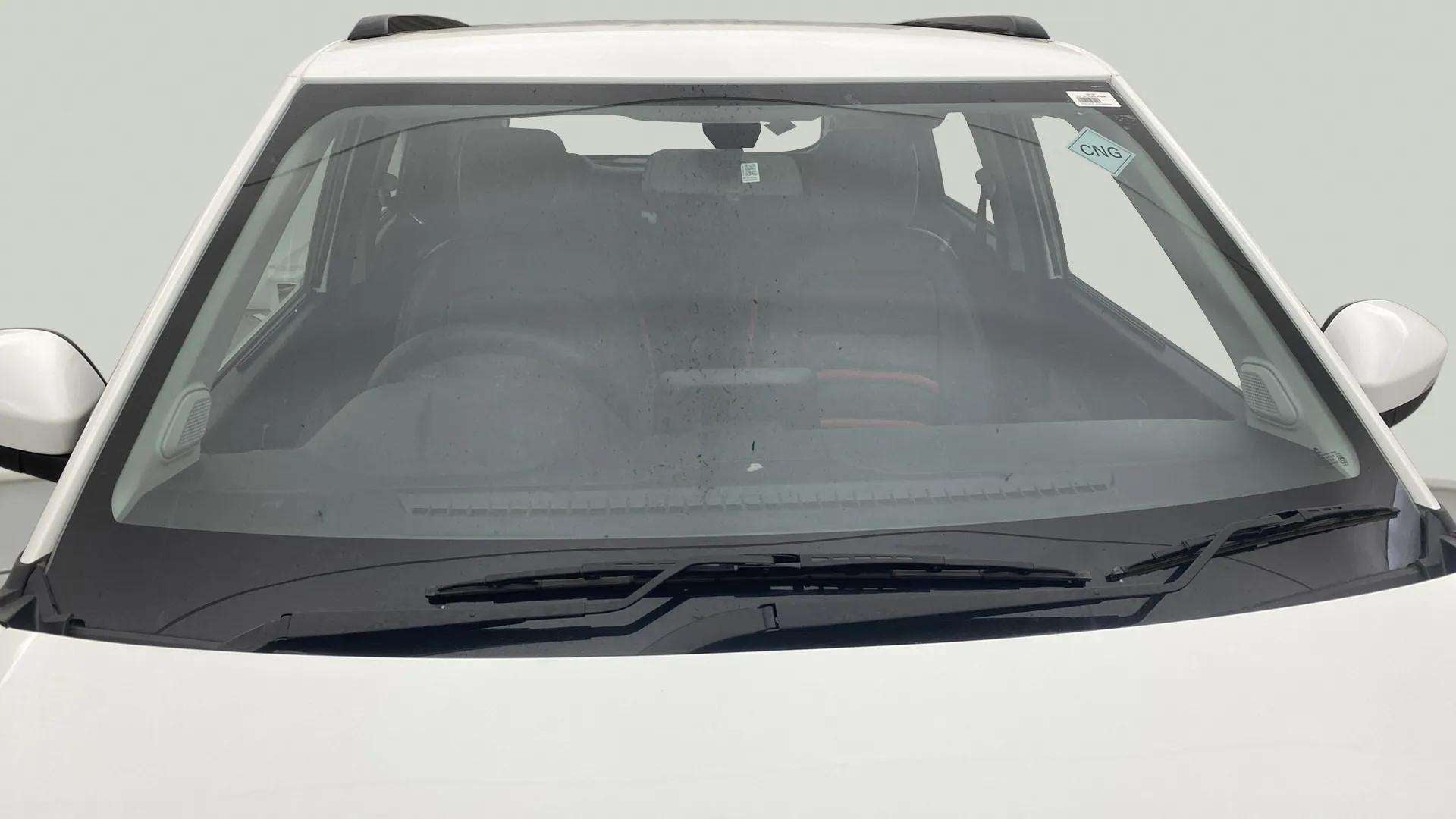 Front windshield view of a Tata Punch