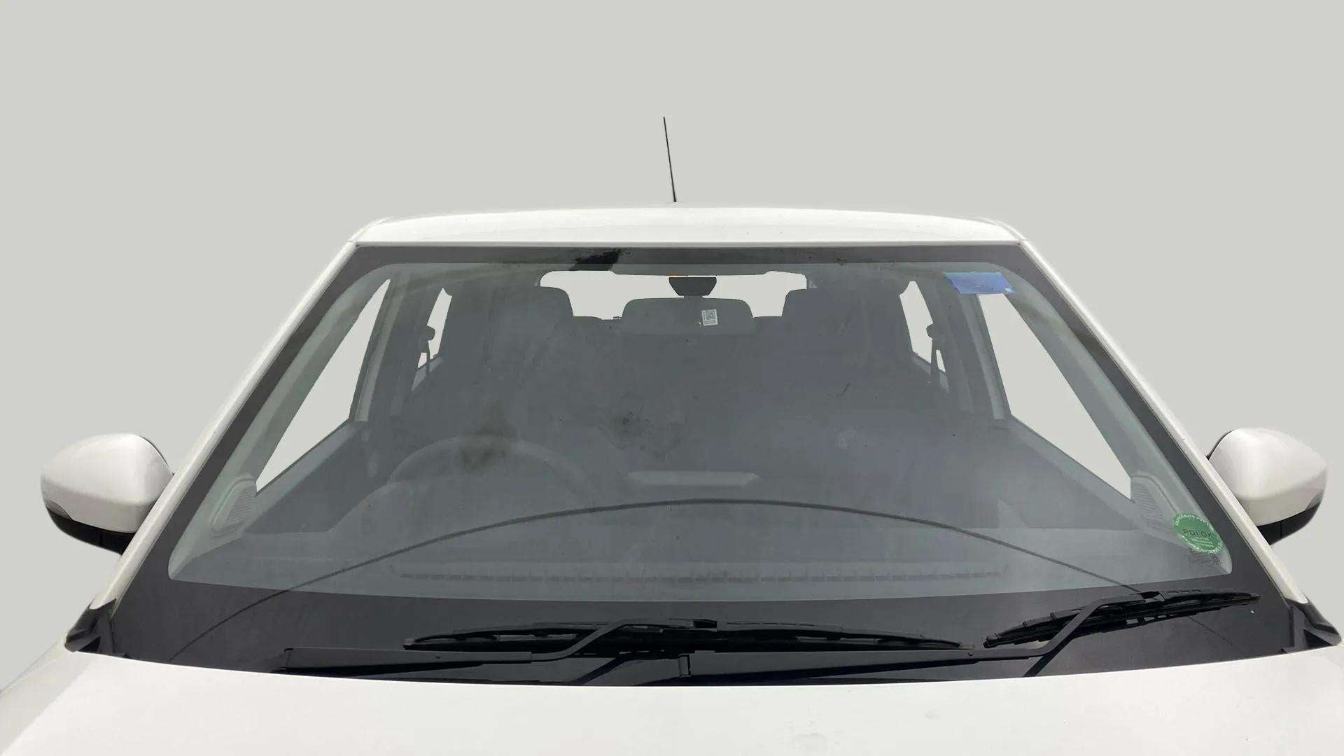 Front windshield view of a Tata Punch