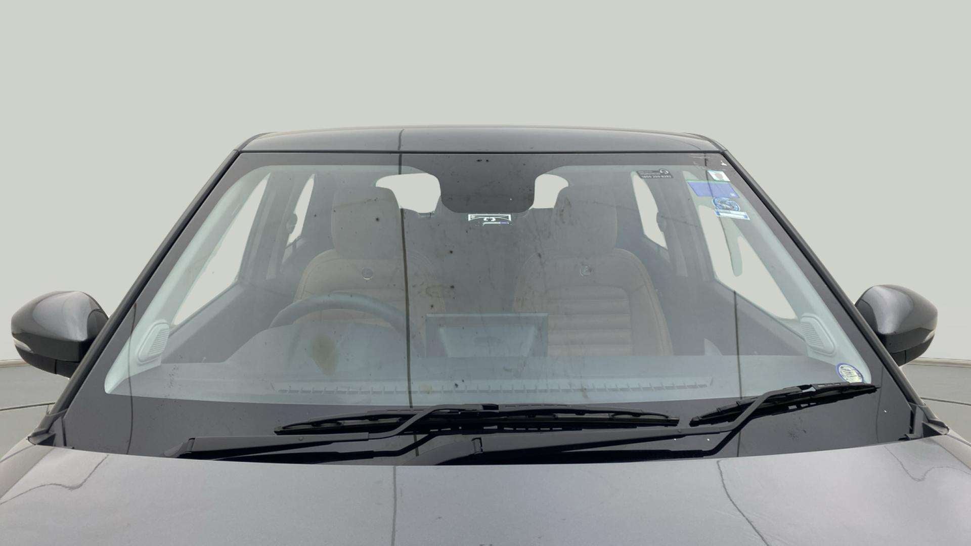 Front windshield view of a Tata Punch