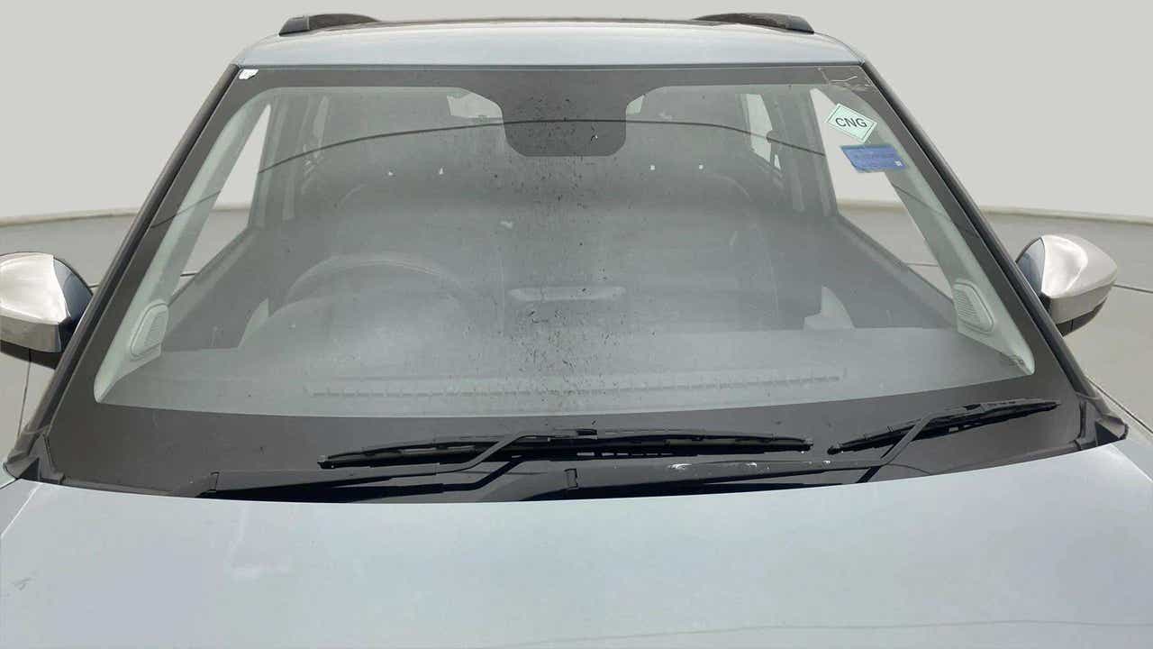 Front windshield view of a Tata Punch