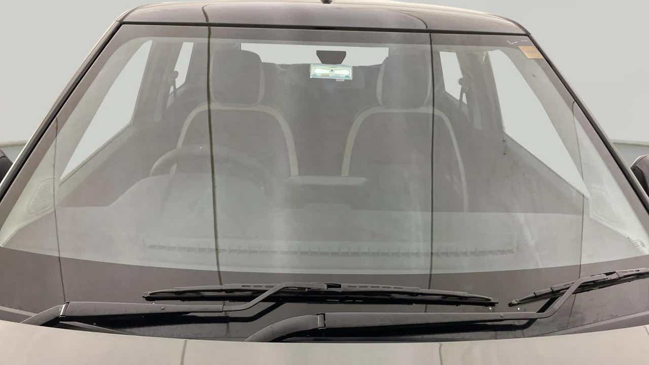 Front windshield view of a Tata Punch