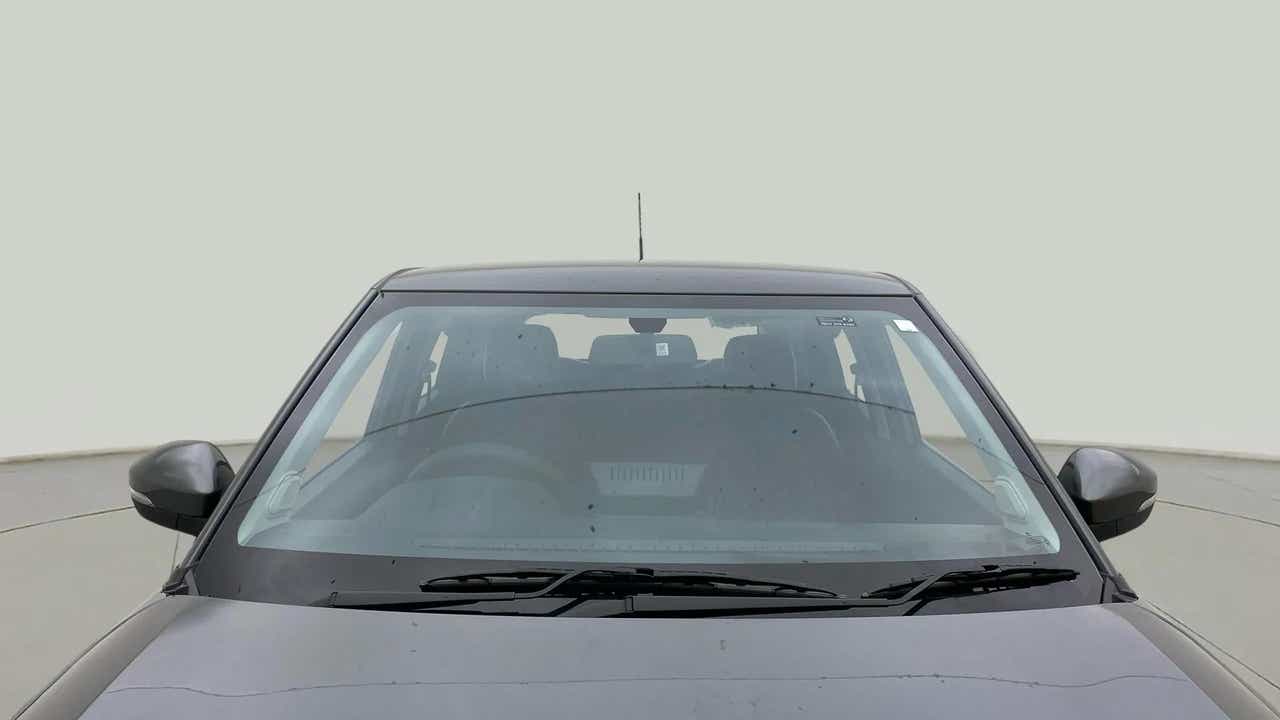 Front windshield view of a Tata Punch